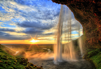 Fototapeta Seljalandsfoss waterfall Iceland 24726